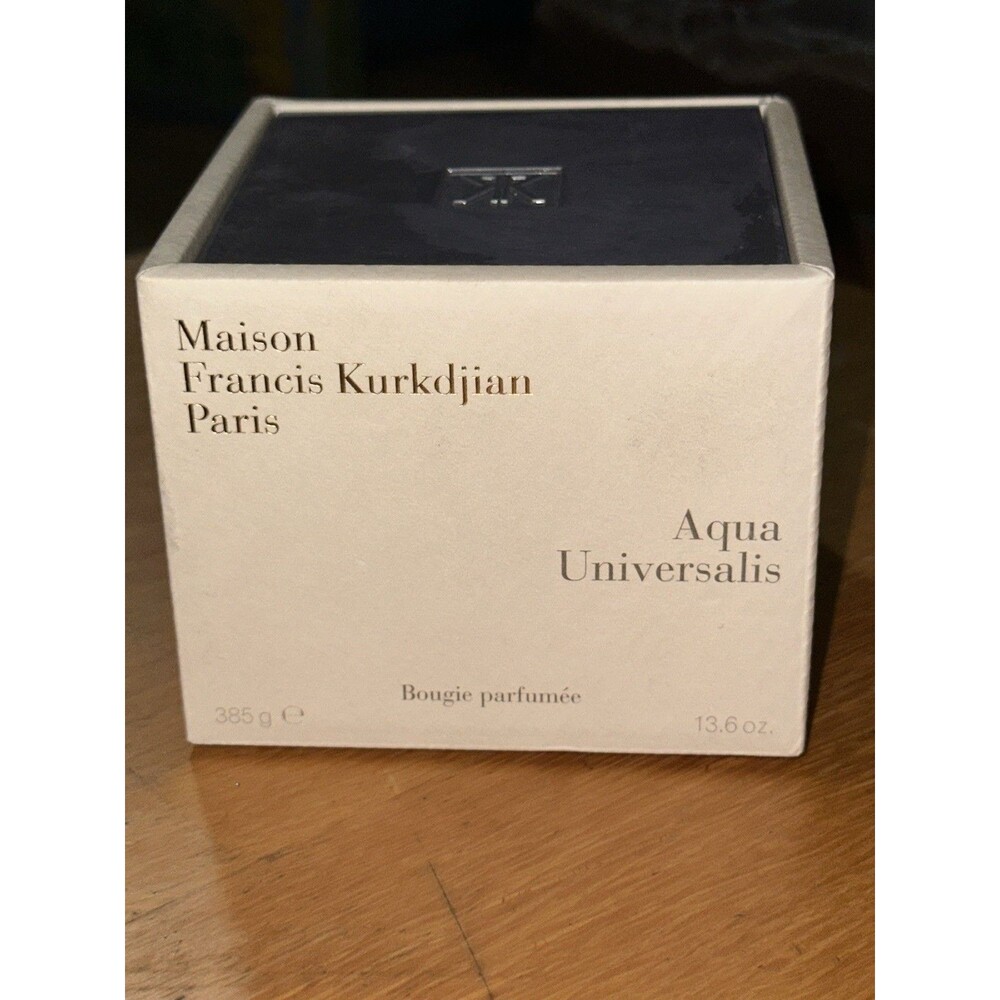 AQUA UNIVERSALIS BOUGIE PARFUMÈE SCENTED CANDLE MAISON FRANCIS KURKDJIAN 13.6OZ